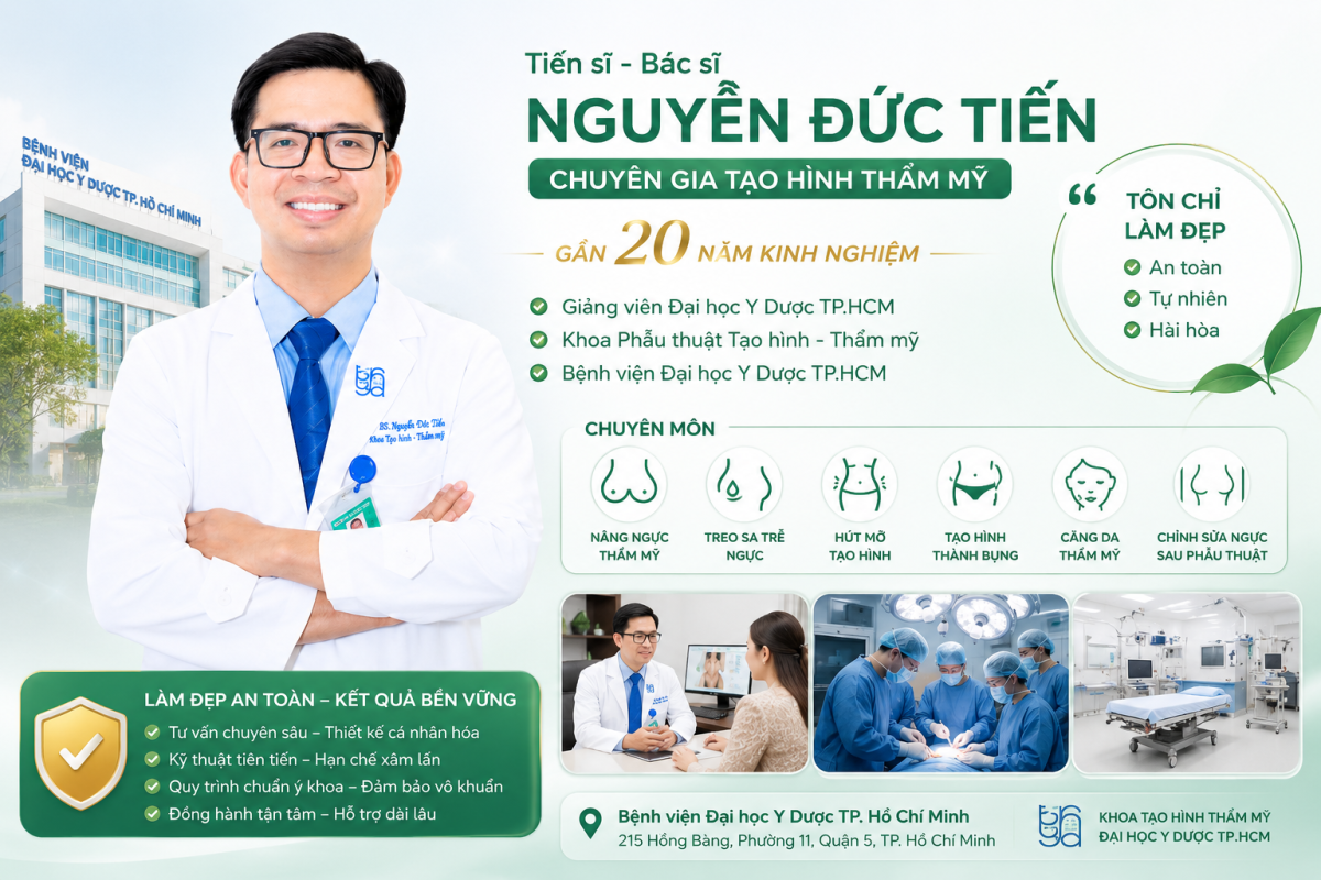 Bác sĩ Nguyễn Đức Tiến Đại học Y Dược