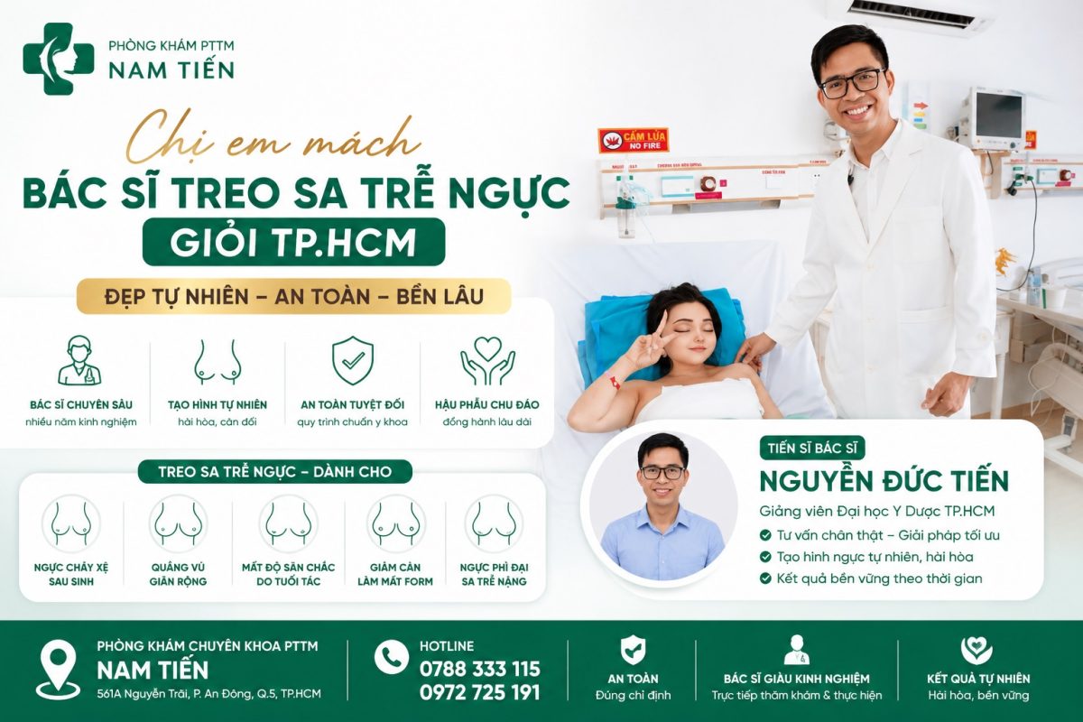 Chị Em Mách Bác Sĩ Treo Sa Trễ Ngực Giỏi TP.HCM