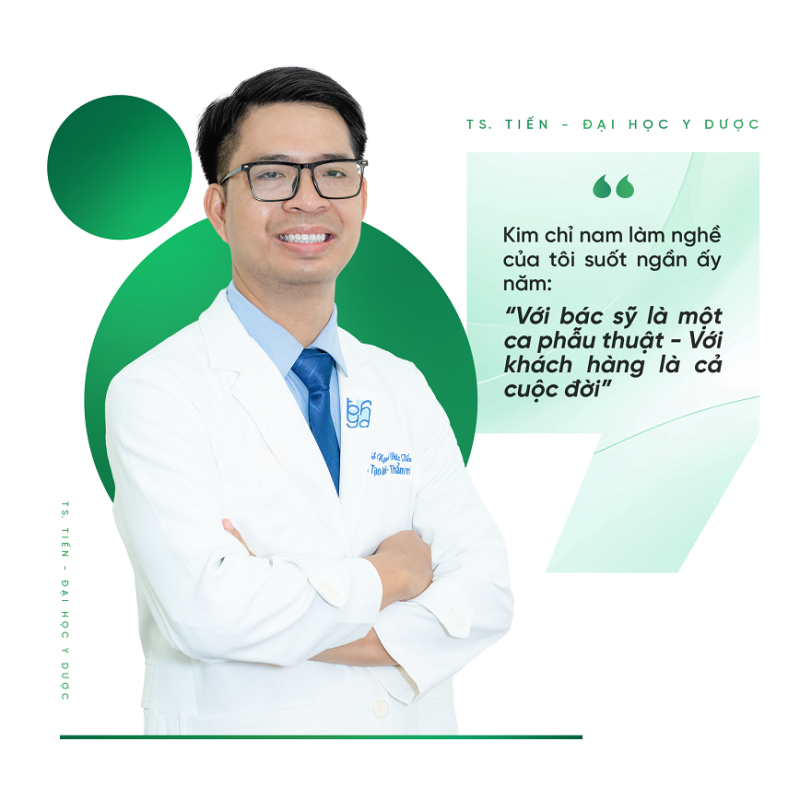 Tiến sĩ bác sĩ phẫu thuật thẩm mỹ Đức Tiến