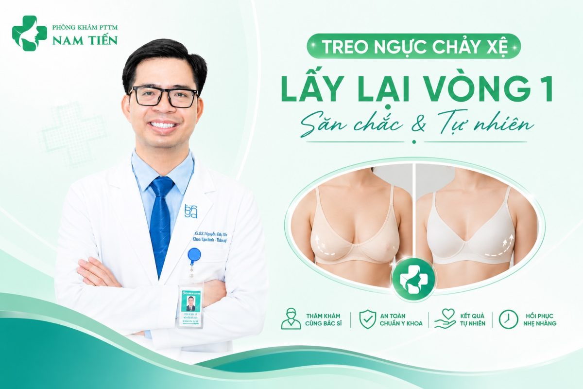 Treo Ngực Chảy Xệ TP.HCM - tiến sĩ Dr Tiến giảng viên đhyd hcm