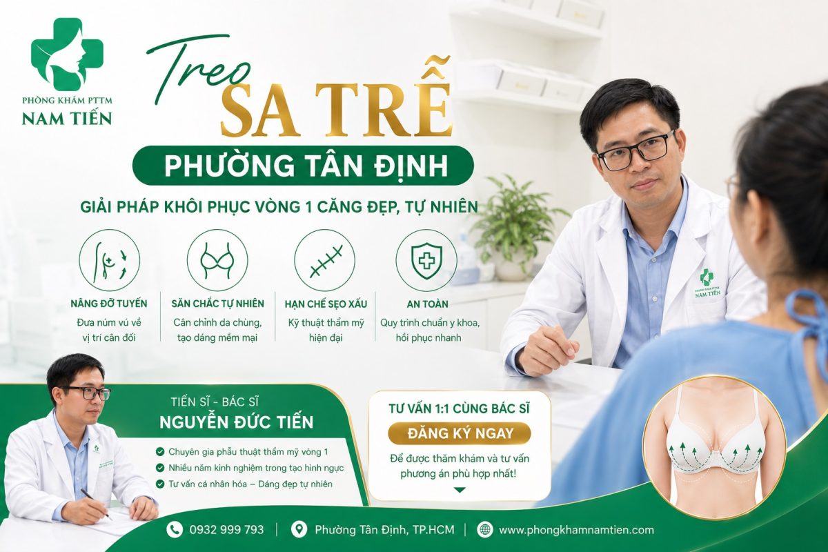Treo Sa Trễ Phường Tân Định gọi bác sĩ nguyễn đức tiến tphcm