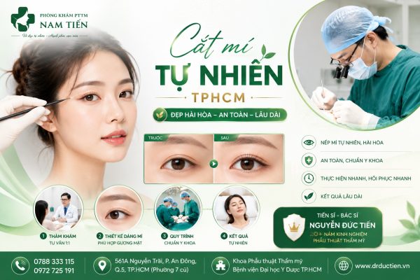 Cắt mí tự nhiên tphcm