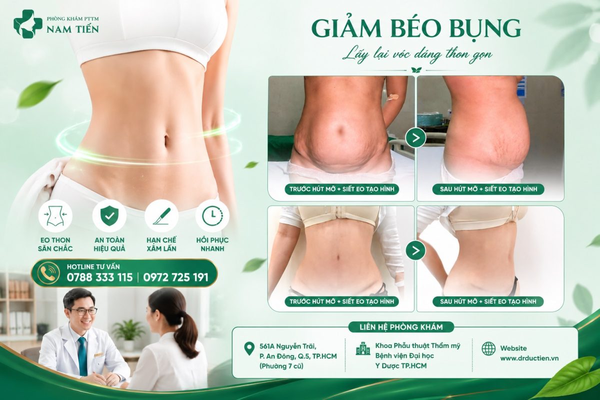 Giam mo bung tphcm phong kham nam tien bac si Nguyen Duc Tien giang vien dhyd