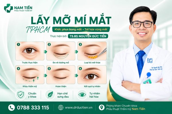 Lấy mỡ mí mắt TPHCM