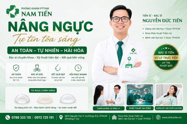 Nâng Ngực Uy Tín TPHCM 2026 – Giải Pháp Cho Vòng 1 Cân Đối