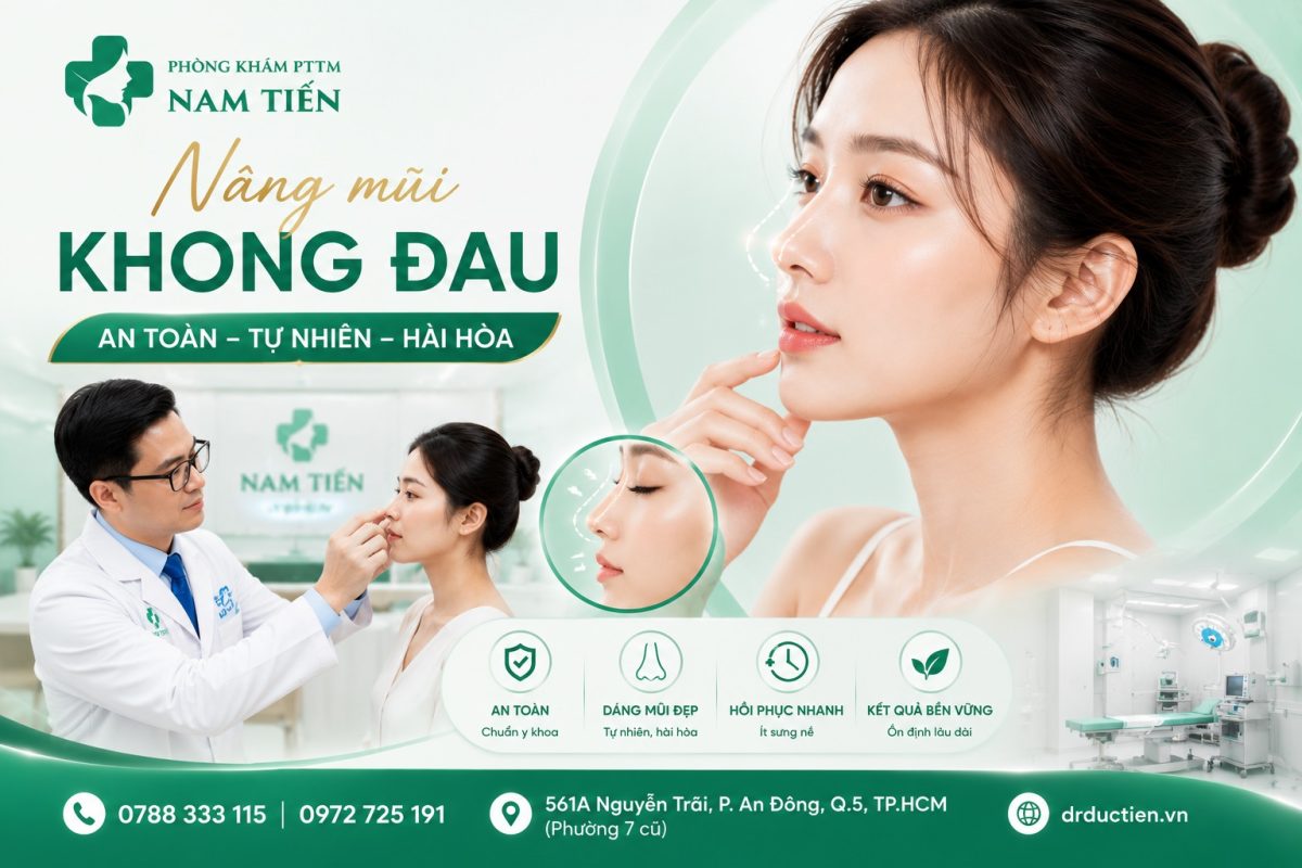Nâng Mũi An Toàn TPHCM – 7 Bí Quyết Sở Hữu Dáng Mũi Đẹp Tự Nhiên Và Bền Vững 2 Nâng mũi không đau TPHCM