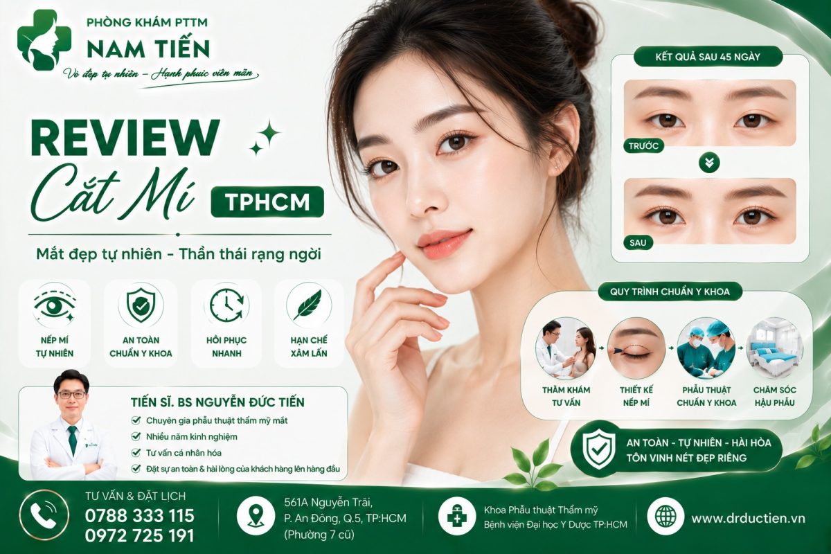 Review Cắt Mí TPHCM: 7 Kinh Nghiệm Thực Tế Và Những Điều Cần Biết Trước Khi Thực Hiện 2 Review cắt mí TPHCM