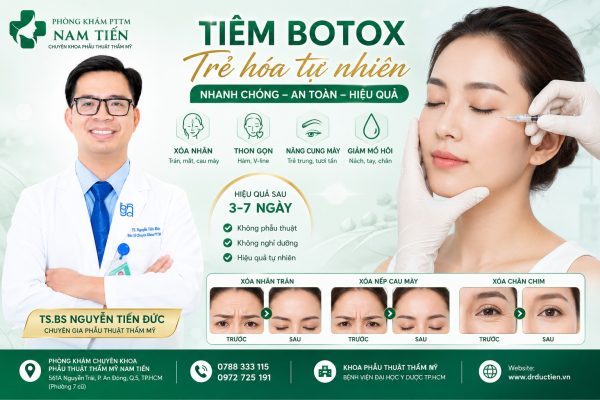 Tiêm botox cùng BS.Nguyễn Đức Tiền