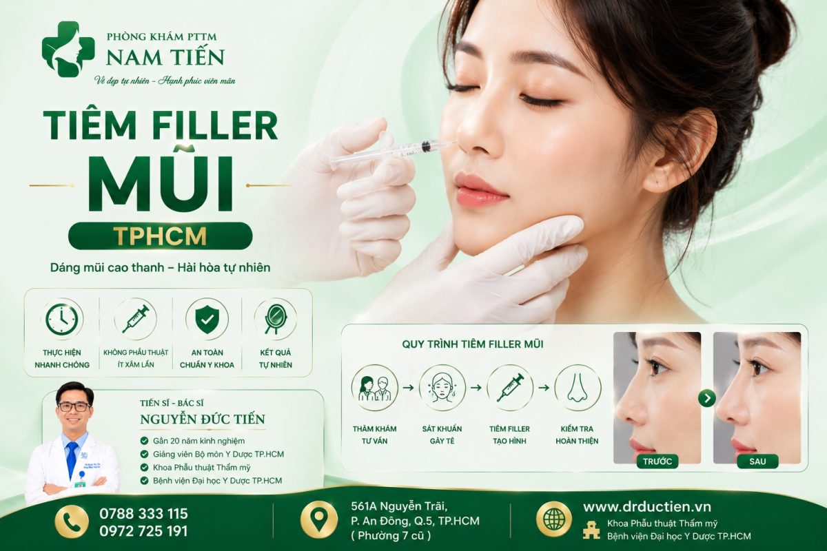 Tiêm filler mũi TPHCM
