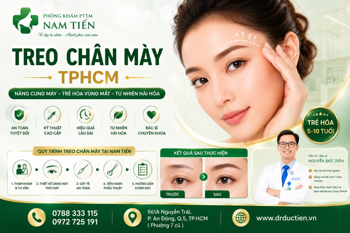 Treo chân mày tphcm