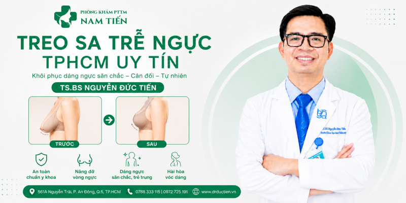 Treo sa trễ ngực sau giảm cân cùng BS Nguyễn Đức Tiến