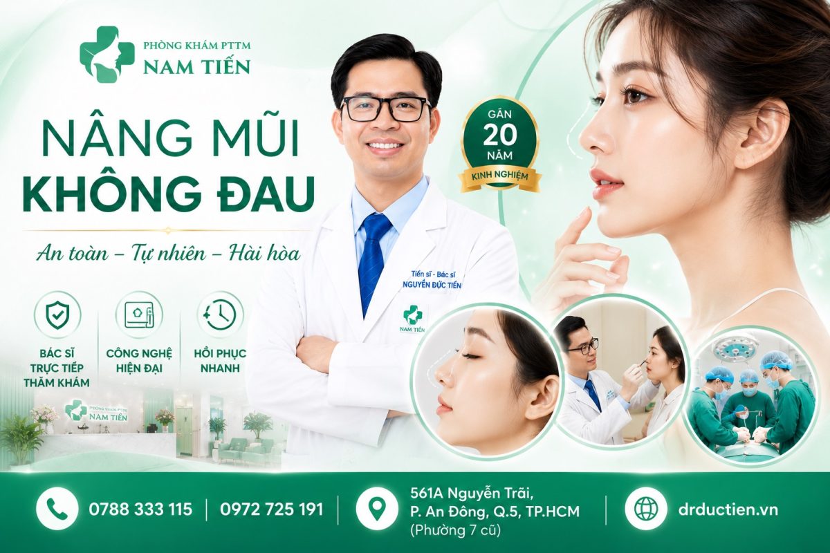 Nâng Mũi An Toàn TPHCM – 7 Bí Quyết Sở Hữu Dáng Mũi Đẹp Tự Nhiên Và Bền Vững 1 nâng mũi không đau tphcm