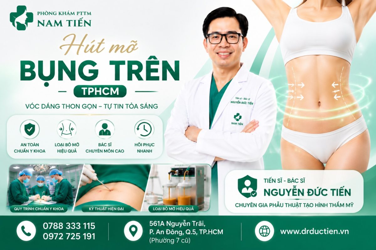 Hút Mỡ Bụng Trên TPHCM – 7 Giải Pháp Cải Thiện Vùng Bụng Săn Chắc, An Toàn Cùng Tiến Sĩ Bác Sĩ Nguyễn Đức Tiến 2 Hút mỡ bụng trên TPHCM