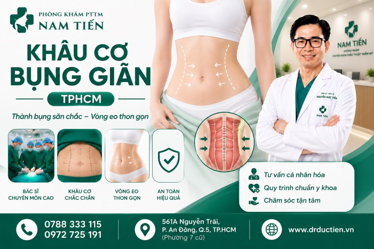 Khâu cơ bụng giãn TPHCM