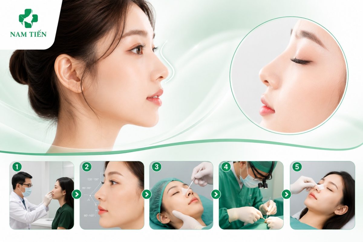 Nâng mũi S Line TPHCM 2 Nâng mũi S Line TPHCM - Phòng khám Nam Tiến