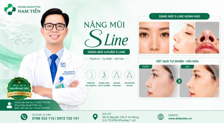 Nâng mũi S Line TPHCM - Tiến sĩ BS Nguyễn Đức Tiến