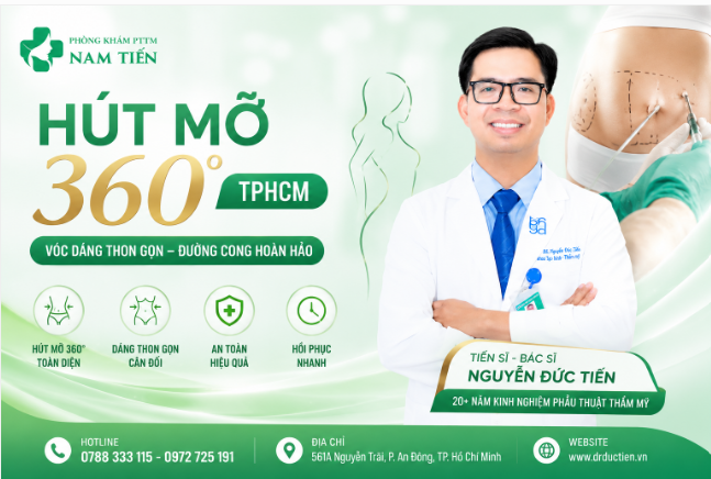 Hút mỡ 360 độ TPHCM cải thiện vóc dáng toàn diện vùng bụng, eo, hông và lưng theo chỉ định của bác sĩ.