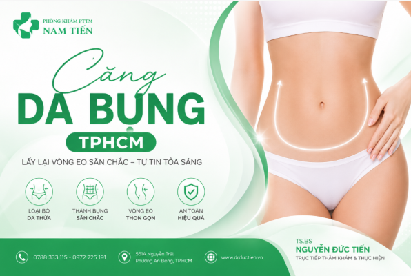 Dịch vụ căng da bụng TPHCM do TS.BS Nguyễn Đức Tiến trực tiếp thực hiện