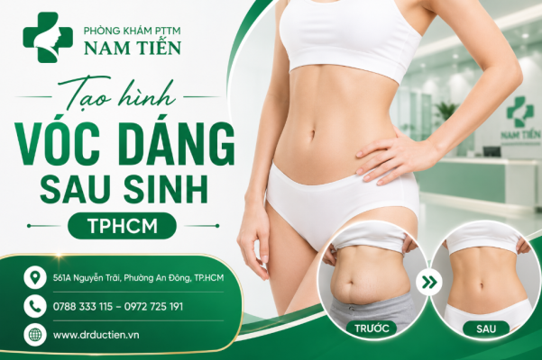 Tạo hình vóc dáng sau sinh TPHCM giúp lấy lại vòng eo săn chắc và cân đối
