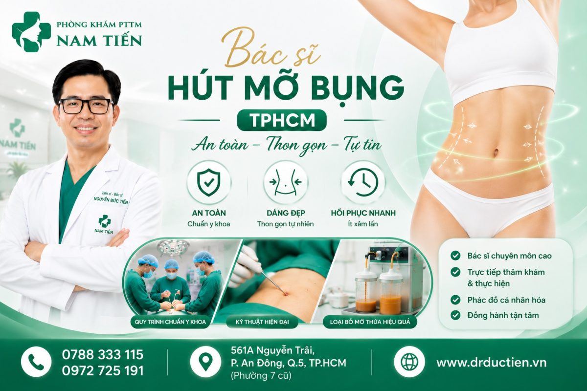 bác sĩ hút mỡ bụng tphcm