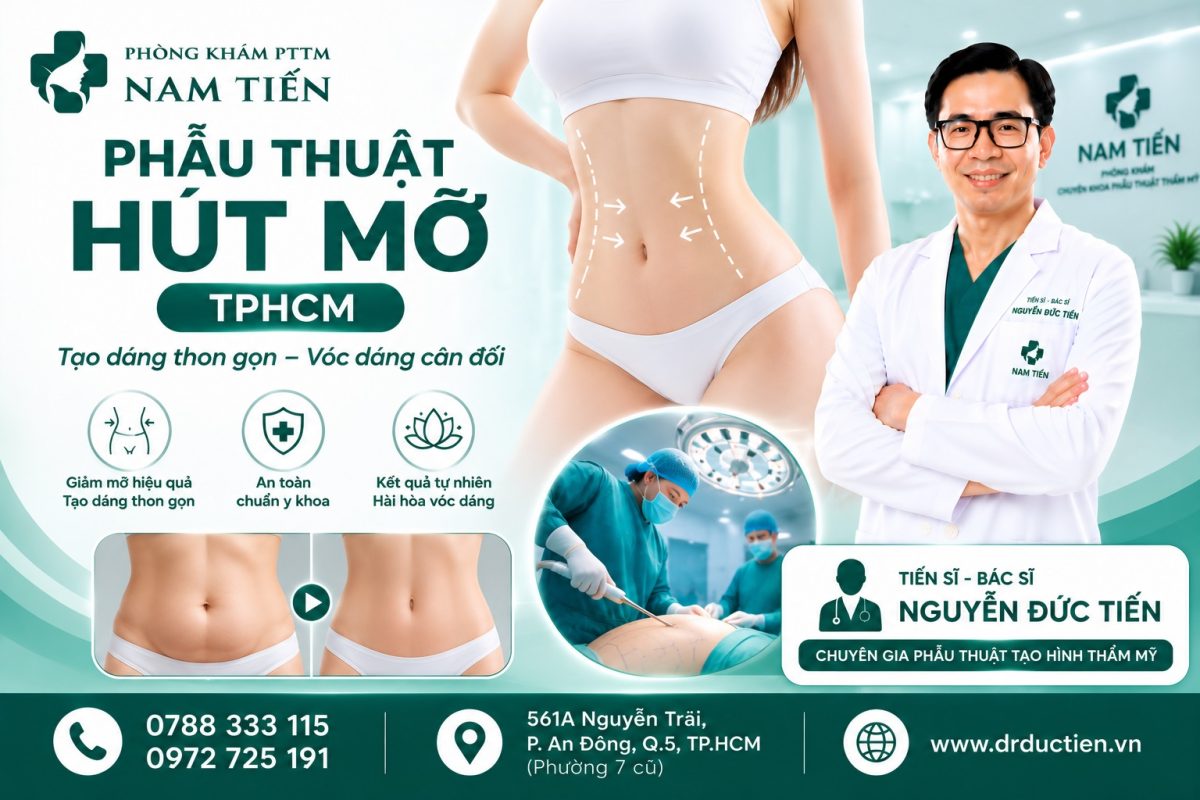 Phẫu Thuật Hút Mỡ TPHCM – 7 Giải Pháp Tạo Dáng An Toàn, Cá Nhân Hóa Tại Nam Tiến 2 Phẫu thuật hút mỡ TPHCM