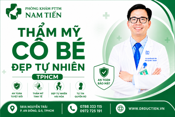 Thẩm mỹ cô bé đẹp tự nhiên TPHCM tại phòng khám Nam Tiến