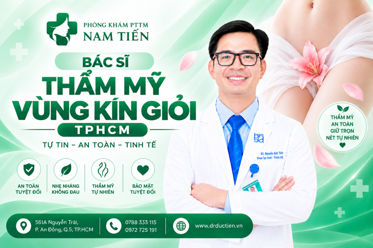 Bác sĩ thẩm mỹ vùng kín giỏi TPHCM - TS.BS Nguyễn Đức Tiến